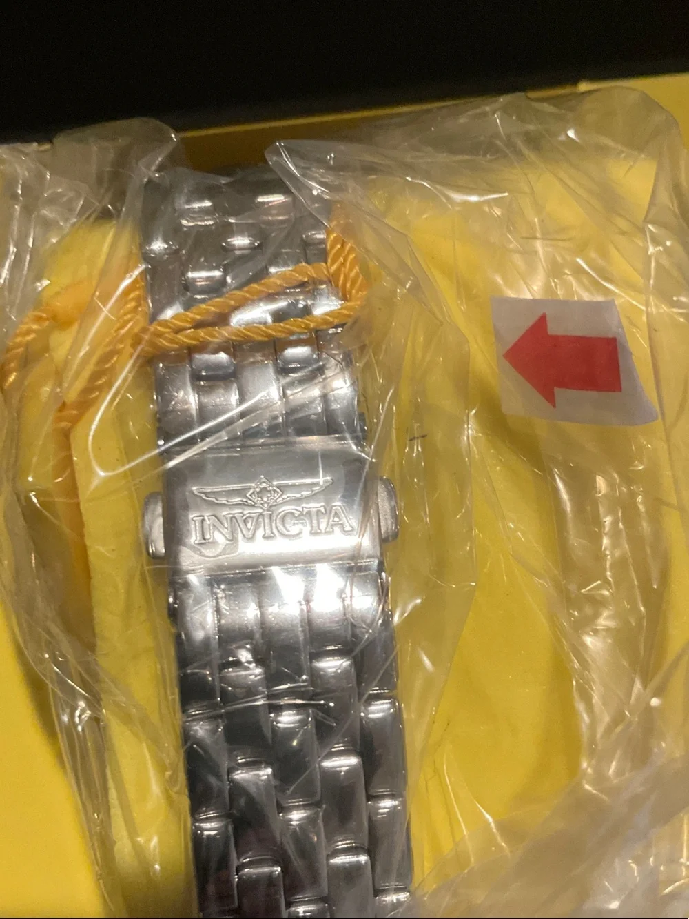 Invicta Women Silver Square Watch with White Dial